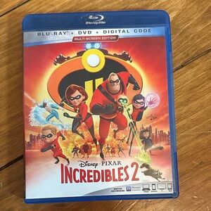 Incredibles 2 Blu-ray DVD Digital Code